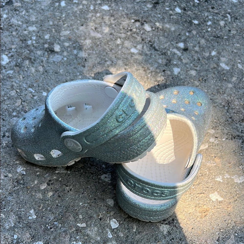 Glitter Crocs